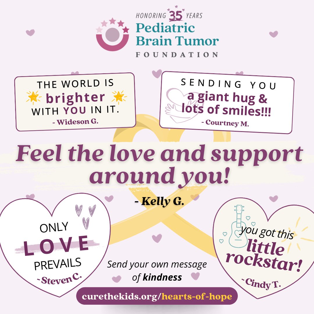 Pediatric Brain Tumor Foundation tweet media