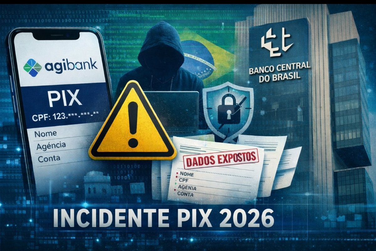 Exposição de dados de chaves Pix em 2026 reforça importância de transparência e governança no sistema financeiro #PIX <a href="/BancoCentralBR/">Banco Central BR</a> cryptoid.com.br/identidade-dig…