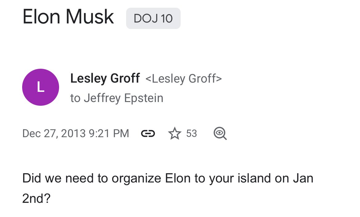 ilovehellpups's tweet photo. @elonmusk they ever organized u to dat island 🤔 https://t.co/thvMtkfDol