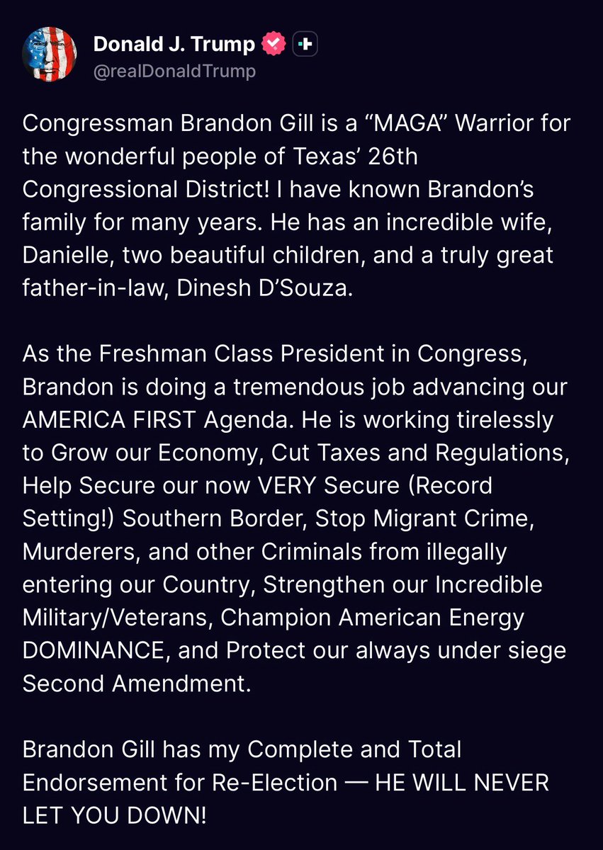 Brandon Gill tweet media