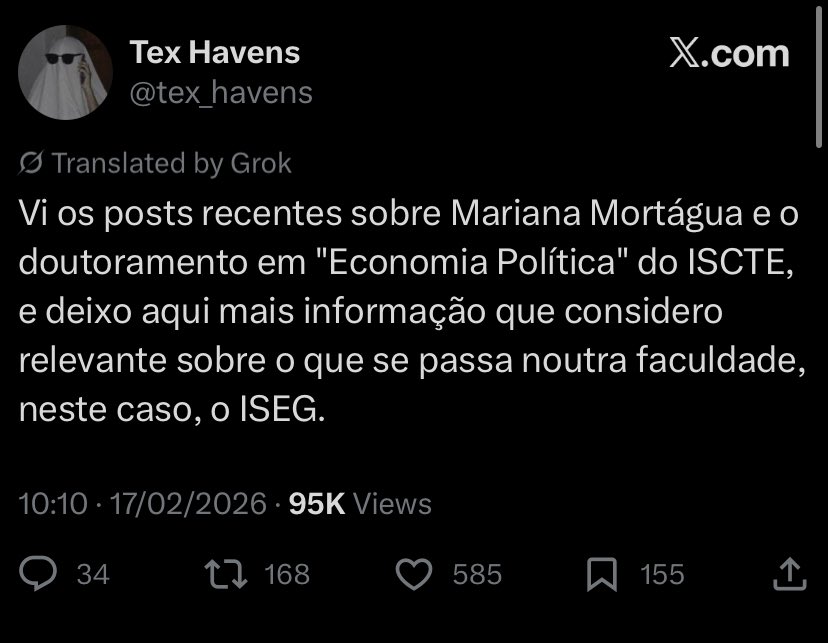 Uma 𝗰𝗼𝗻𝘁𝗮 𝗰𝗿𝗶𝗮𝗱𝗮 𝗵𝗼𝗷𝗲 fez uma thread de desinformação que chegou a pelo menos 95 000 pessoas e foi partilhada por várias figuras e dirigentes de direita radical e por um deputado do IL.

Uma conta criada hoje.
Podiam ter sido menos óbvios (e menos cobardes).