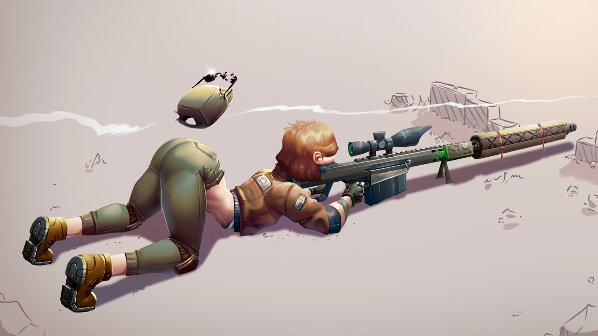 mordojog's tweet photo. sniper duel https://t.co/VvCID4bMco