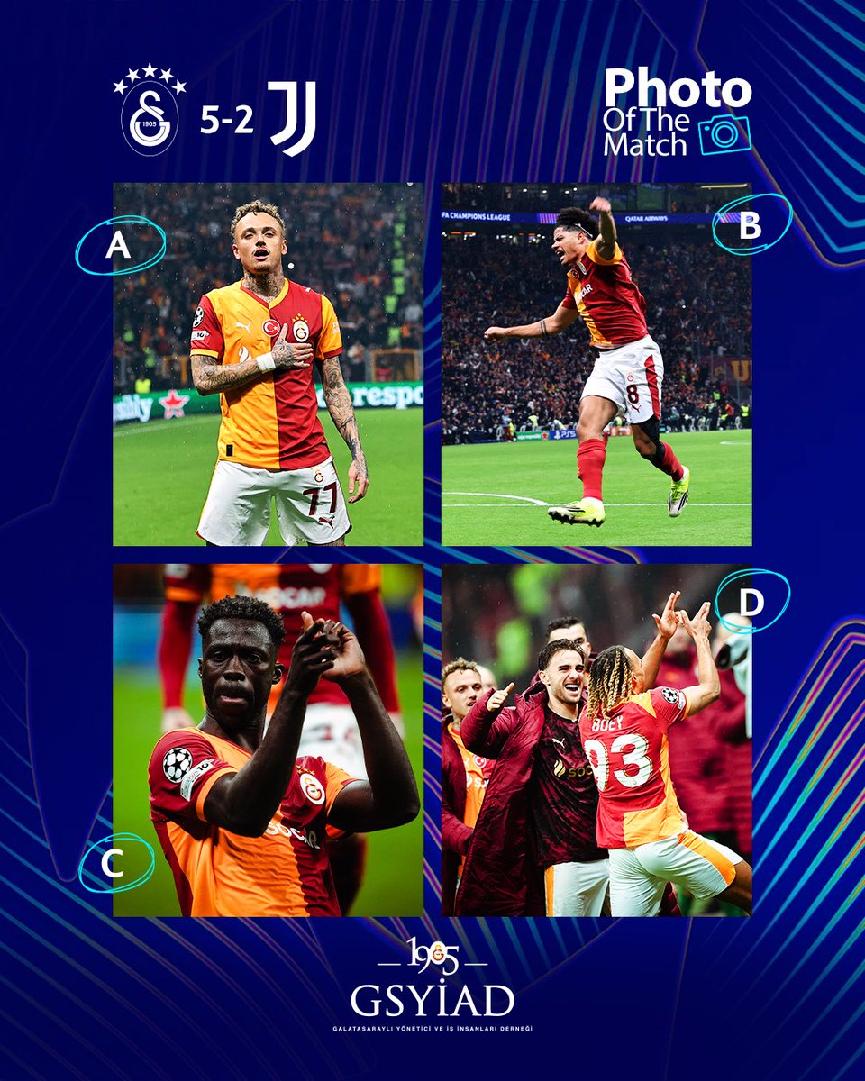 Zafer gecemizin en güzel sarı kırmızı karesini <a href="/1905gsyiad/">1905 GSYİAD</a>'ın katkılarıyla seçiyoruz. 💛❤️ 

Sizce hangisi? 🤔

#GSvJUVE #UCL