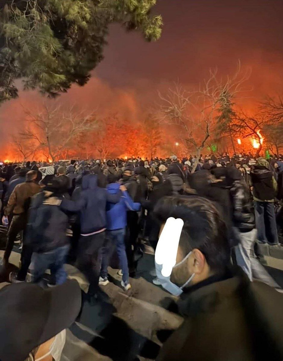 قسم به خون یاران / ایستاده‌ایم تا پایان
عکس حماسیه واقعا!
مشهد - ۱۸ دی 
#FreeIran 
#IranMassacre