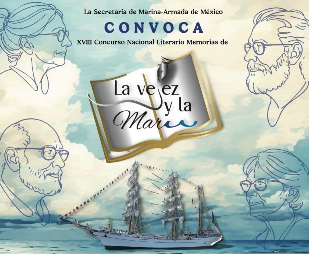sinaloagobmx's tweet photo. ¿Te apasiona escribir y el mar te inspira? 🌊✍🏻
La #SEPyC y la Secretaría de Marina te invitan al XVIII Concurso Nacional Literario “Memorias de la Vejez y el Mar”.

📅 Envía tu trabajo antes del 23 de marzo: 📧 convocatoria@sepyc.gob.mx
Consulta bases 🔗 https://t.co/JblTu8M3Nj | 📞 667 846 4200, ext. 5161 y 5160

🏆 Los 3 primeros lugares estatales avanzan a la final nacional.

¡Participa y comparte tu historia!