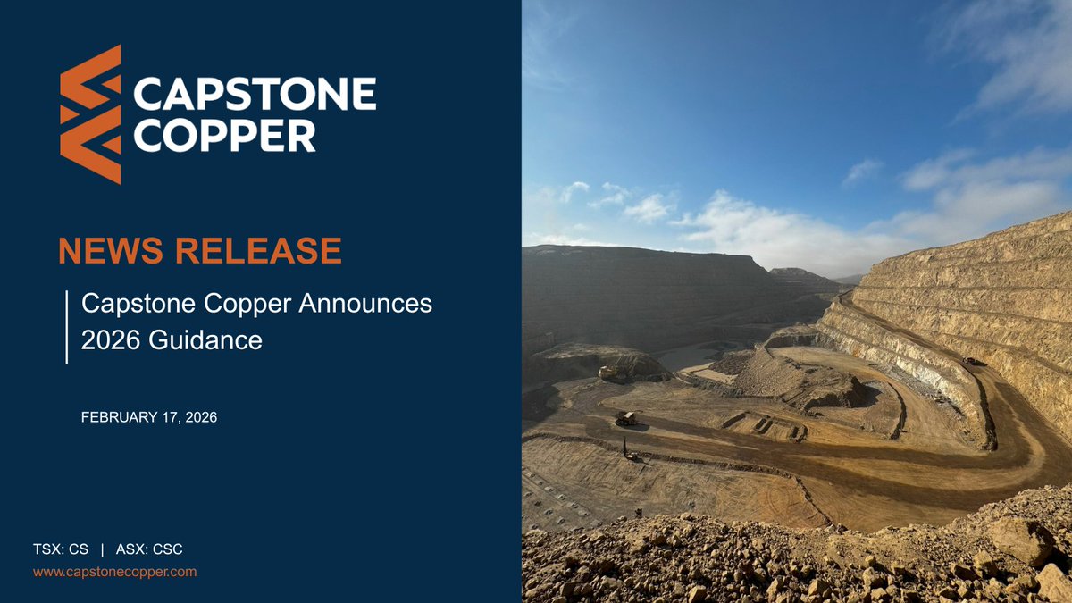 Capstone Copper tweet media