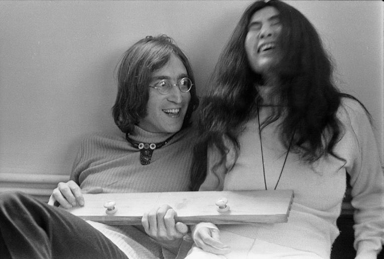 “John used to make me laugh, and I, him. We were great partners in that sense.” - Yoko Ono