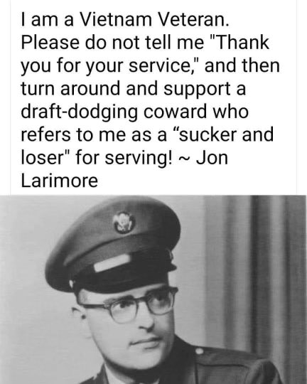 winburn_kim's tweet photo. @ClayLawrence14 @elonmuskque A veteran?🙄Shame on you. https://t.co/dZqae08FjJ