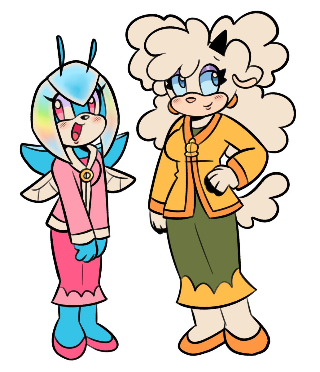 LORDCANTl's tweet image. ramadan mubaraaaaaaak heres jewel and lanolin in kebayas because i am very excited to go to indonesia
does this count as #softshell?