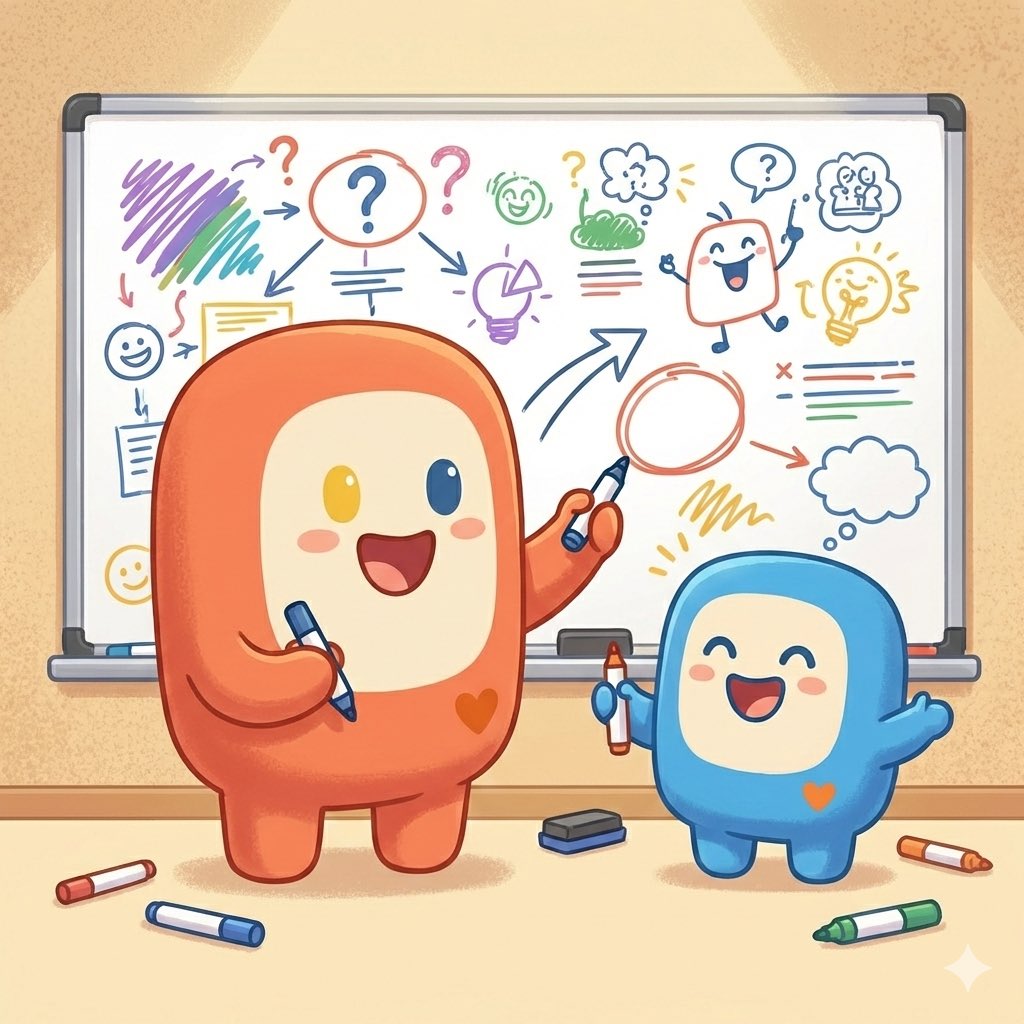 おはようございます！
2/18、水曜日。今日の東京の天気はくもり☁️

つい「どうしてこうなったんだろう」って
原因を探したくなること、あるよね。

でも今日は、
「じゃあ、これからどうしよう？」
そんな未来をつくる相談に切り替えてみよう。
そのほうが、前に進む時間はずっと楽しくなるよ。