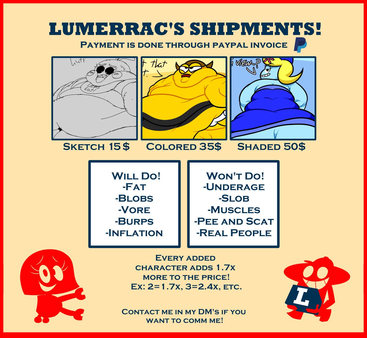 Lumerrac (comms closed) tweet media
