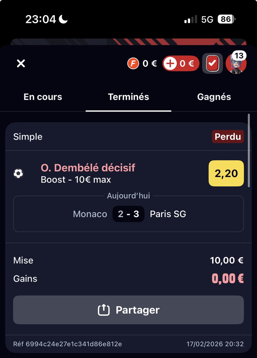 LULUSOL11's tweet photo. @Betclic payez svp https://t.co/a4IM2Tgg6C