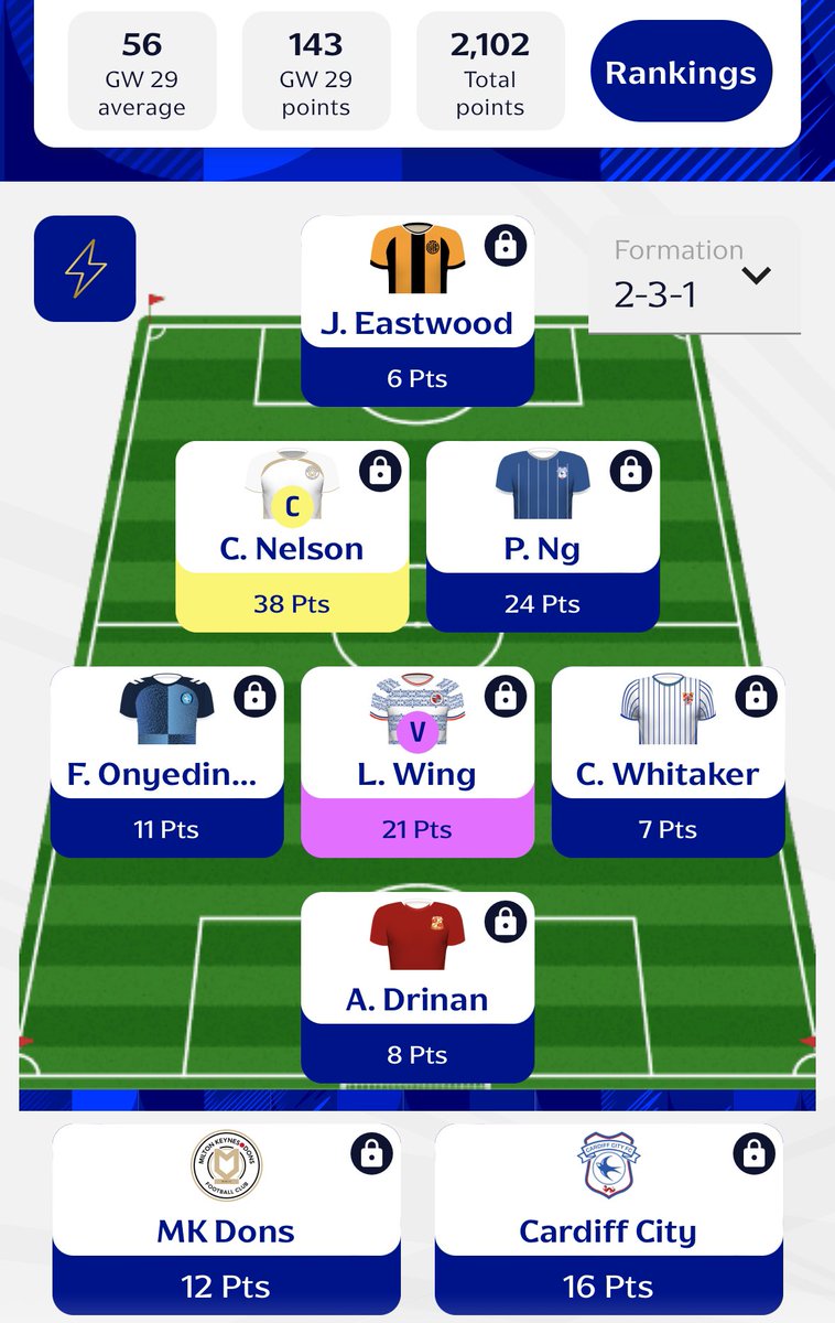 Toby - Fantasy EFL Tips tweet media