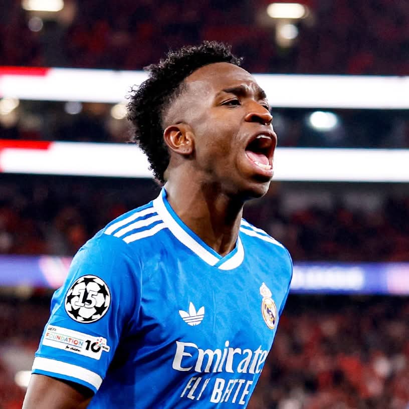 #ذهاباً 

الملكي يحقق فوزاً ثميناً في ملعب بنفيكا بهدف فينيسيوس جونيور. 🔥