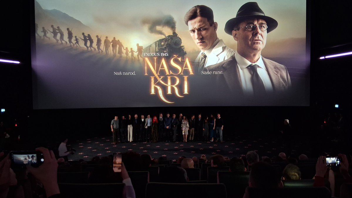 Danes premiera filma o hudo preizkušanem času slovenske zgodovine...
EXODUS 1945 NAŠA KRI