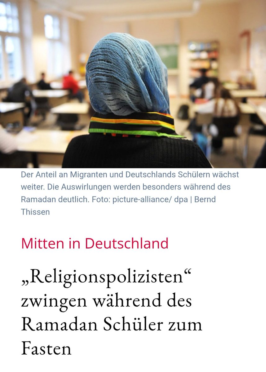 Wir brauchen eine gleichgelagerte deutsche #ICE-Behörde!

#Ramadan