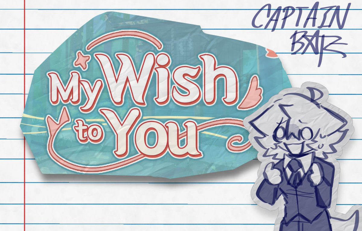 Captain_Batz's tweet photo. Yknow what I’m bored enough to stream today :3
Gonna stream “My wish to you” a VN that came out that I’ve been meaning to play- so why not stream it
Going live soon (like right now lmao)
#MWty
https://t.co/iwEDKN1z3p https://t.co/zMJK5BHEX4