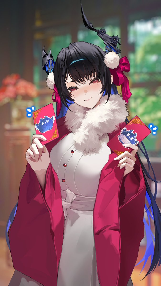 Happy New Year🧧🏮💙💙 #RavenCrafts