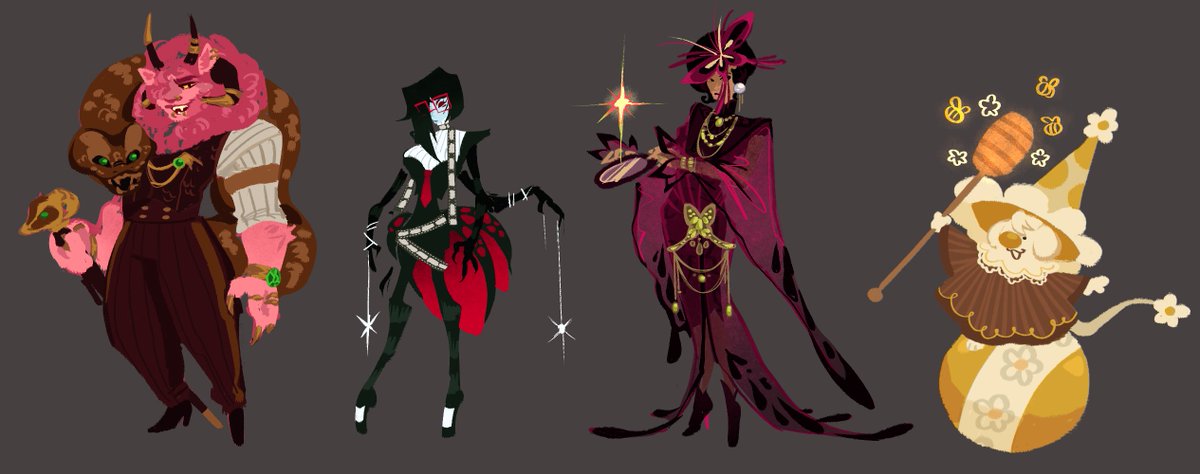 bogwater02's tweet photo. been playing #deadlock with @_JupiterRose_ , @MinhyVa , and @TunnelVa 
so i made us deadlock sonas because i love the games designs and worldbuilding.... https://t.co/b4xUWq1WMj