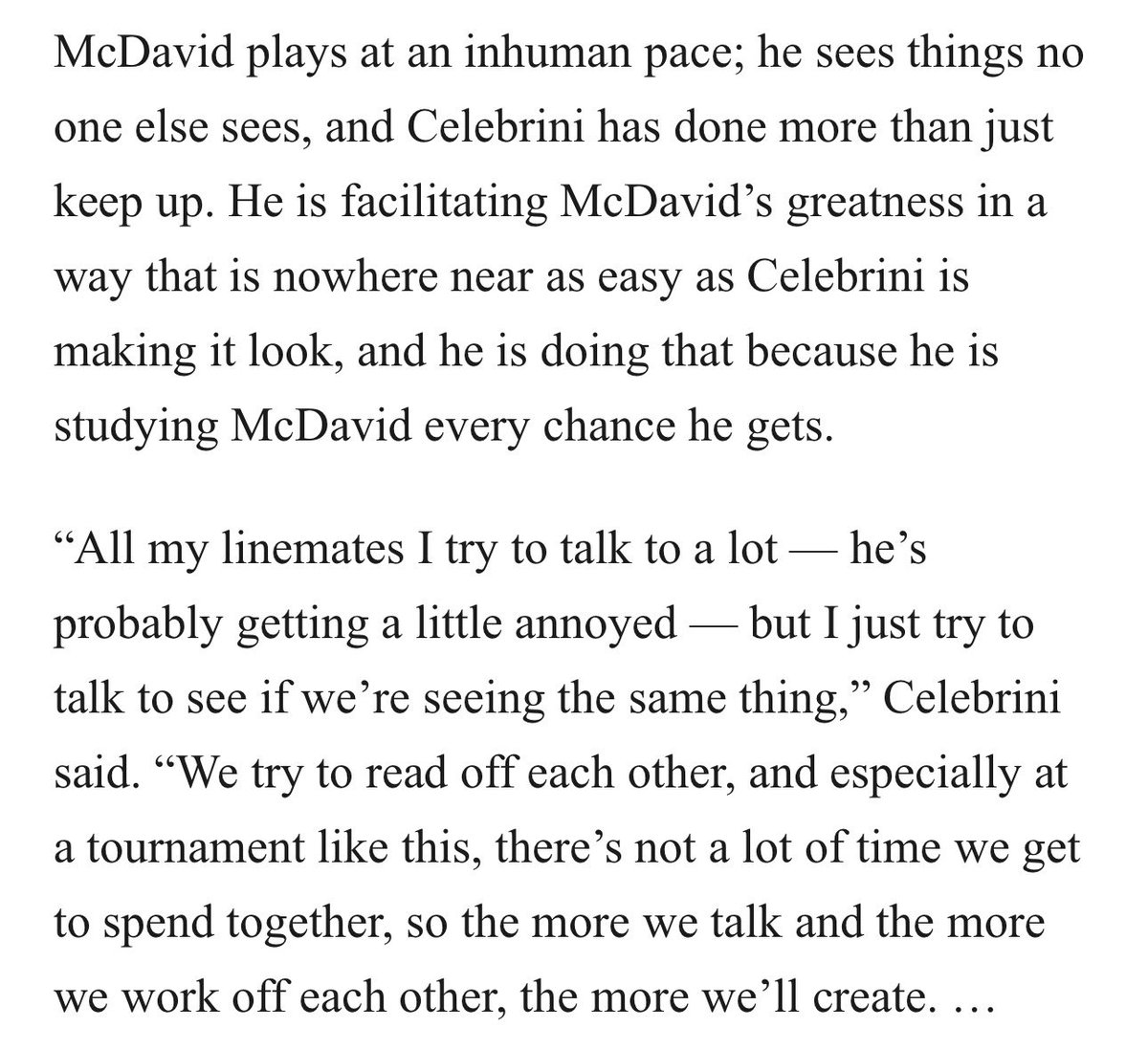 meowbrini's tweet image. mcdavid being the new victim of mack's constant yapping lmaooo 😭😭😭