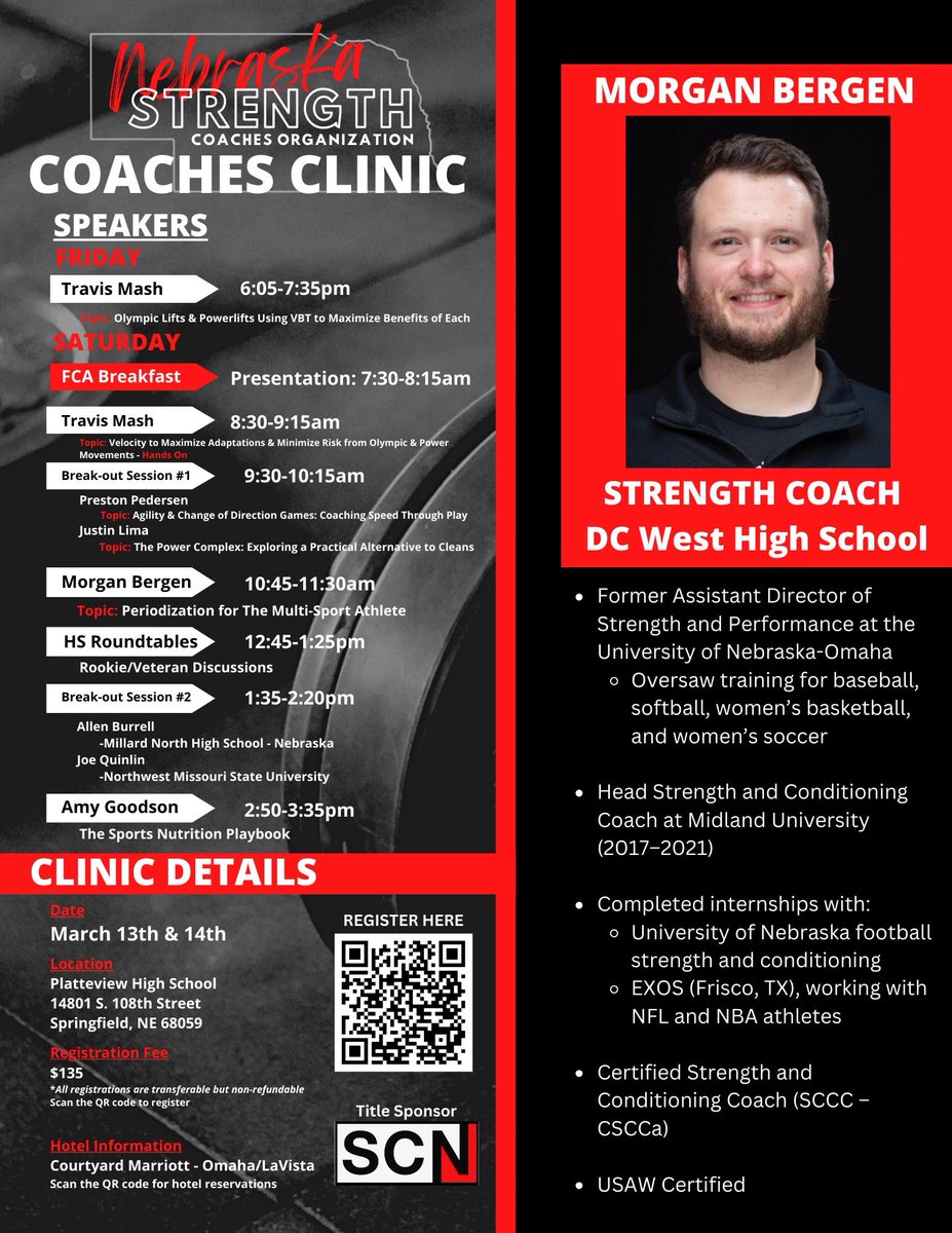 Nebraska Strength Coaches Organization tweet media