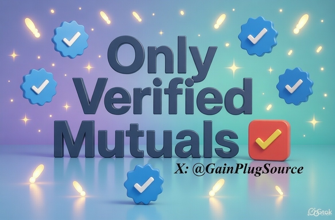 GainPlugSource's tweet photo. Need 900+ verified followers?  

Reply below 👋

We’ll follow you right away. https://t.co/jDUuvE24Dm
