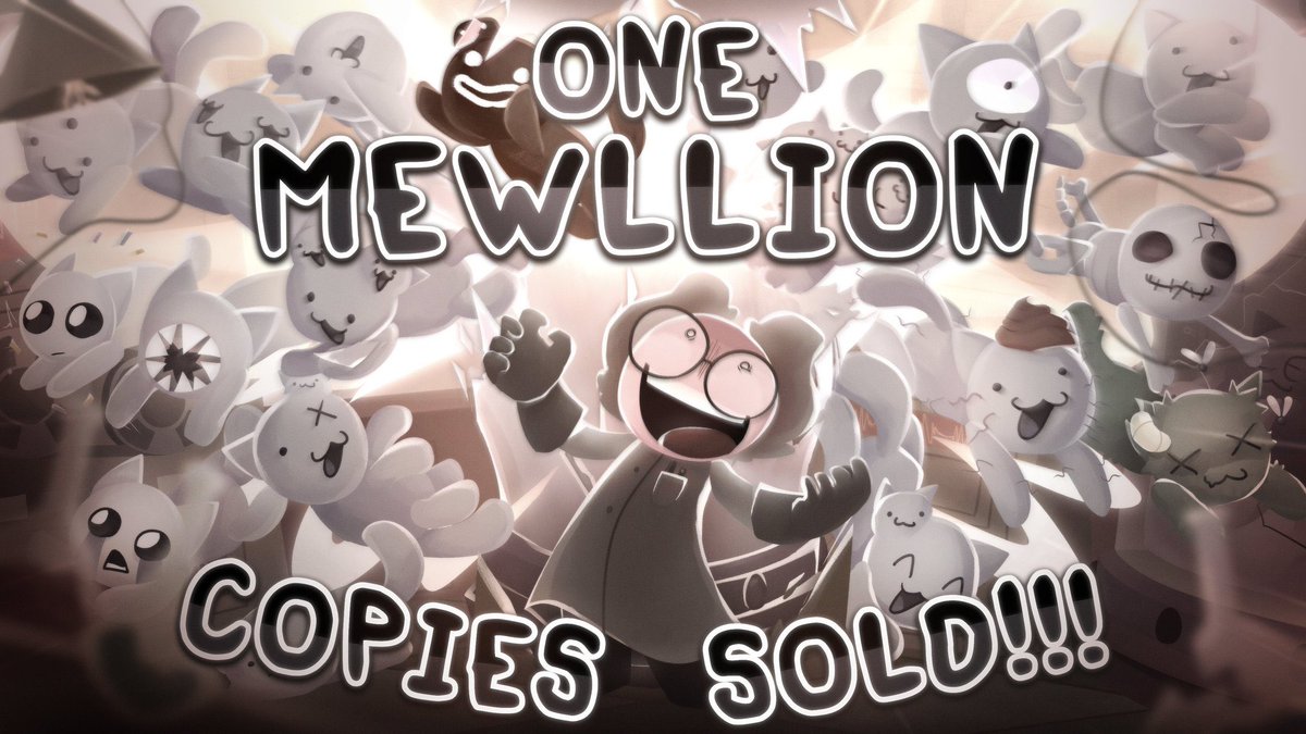 Dexerto's tweet photo. Mewgenics, the viral cat-breeding roguelite game, has sold 1 million copies just one week after release https://t.co/g8ealAHaHb