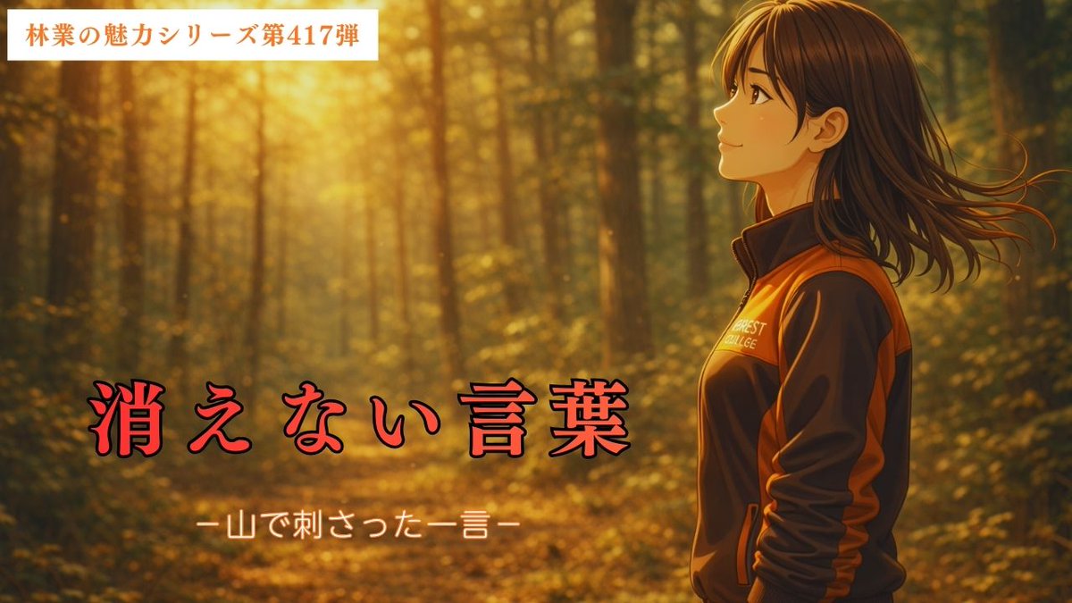 Wooden_tinys's tweet photo. 🌲林業の魅力シリーズ 第417弾
山で教わった一言は、一生消えない。「早い仕事は速い仕事とは違う」「木は急がせると怒る」。命がかかる場所で交わされた言葉は重い。林業は技術だけじゃない。言葉もまた、受け継がれていく。
👉https://t.co/HAyyTxwl6Q
#林業 #親方の言葉 #継承 #FORESTCOLLEGE https://t.co/SiOHsE8DfX