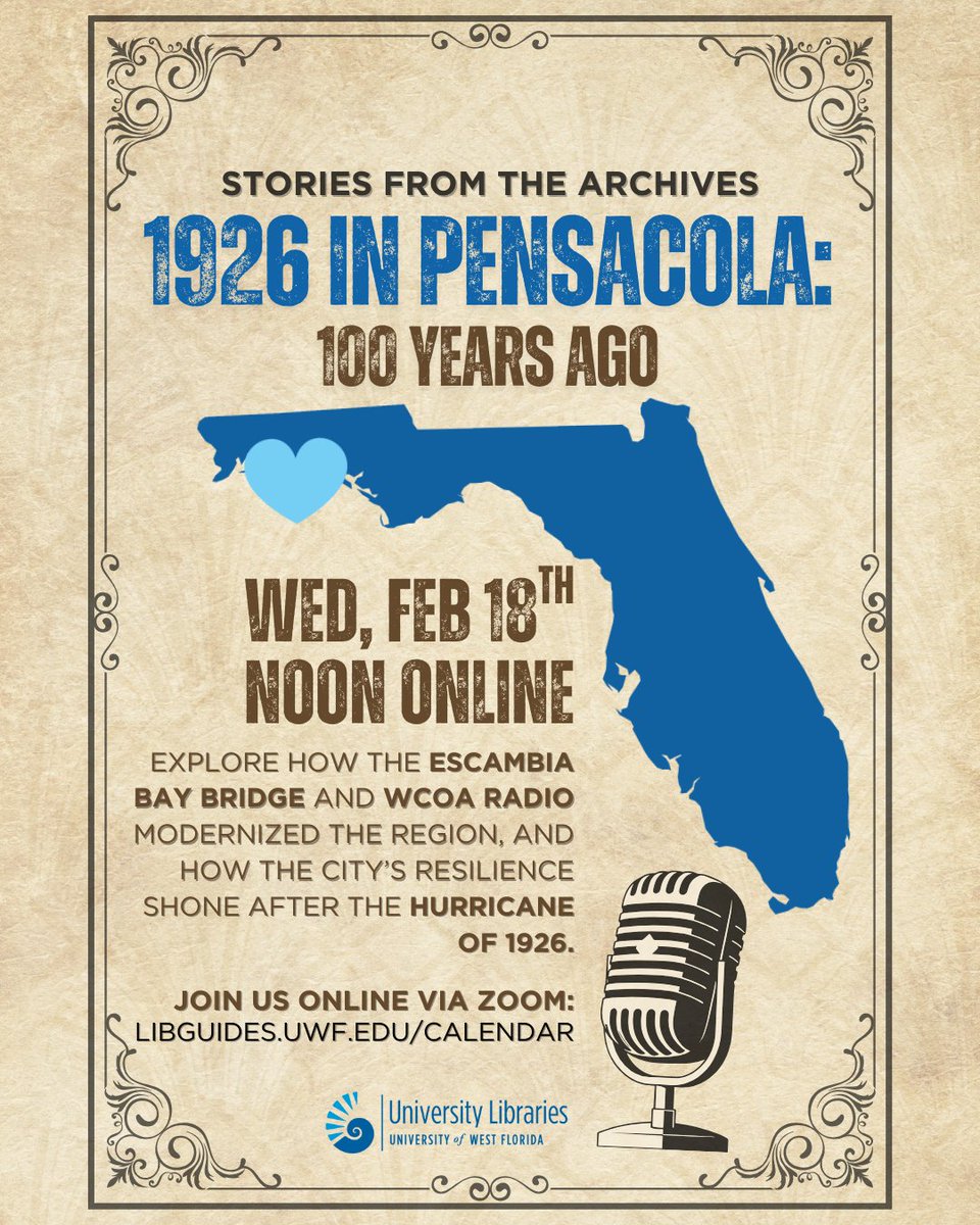 UWF Libraries tweet media