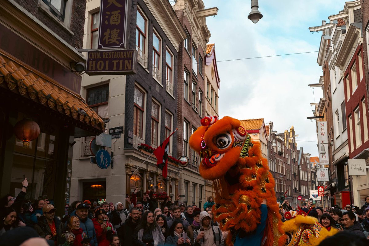 Marcocram7's tweet photo. Chinese New Year 
Amsterdam 2026
Leica M10 
ZEISS Biogon T* 2/35mm ZM https://t.co/iSCHtwN4FG