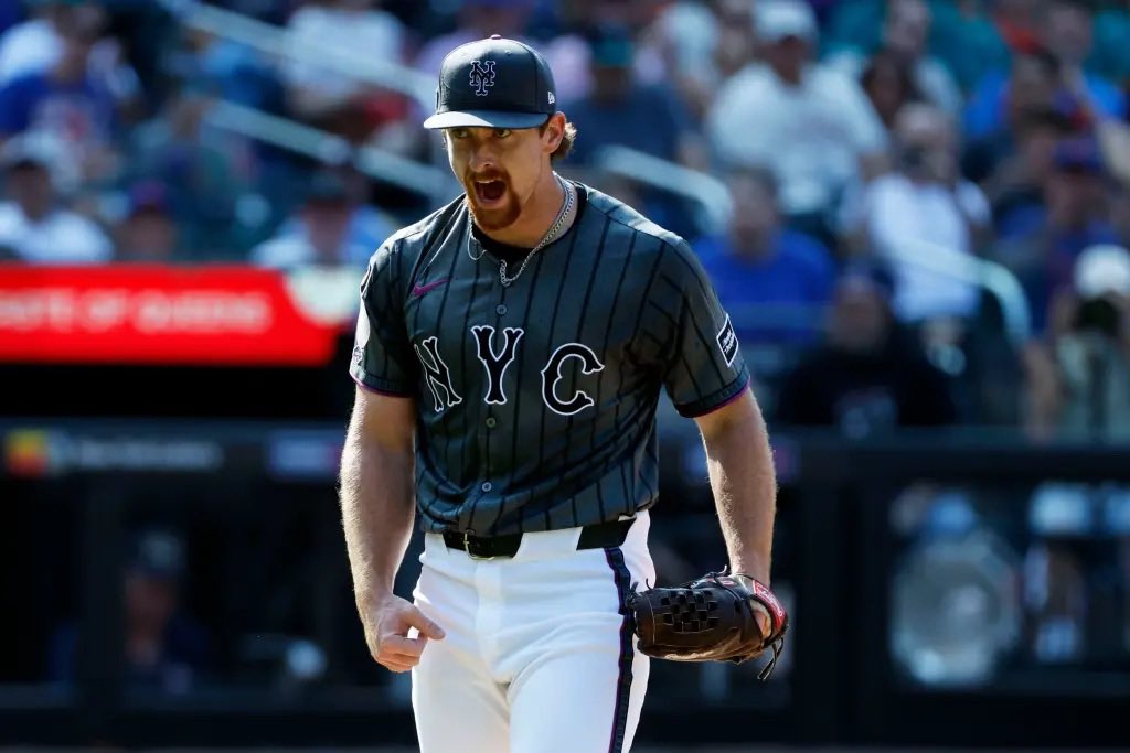 fbaseballexpert's tweet photo. Some starting pitchers that I believe will be fantasy aces this season:

-Emmet Sheehan (LAD)
-Trey Yesavage (TOR)
-Eury Perez (MIA)
-Nolan McLean (NYM)
-Chase Burns (CIN)
-Jacob Misiorowski (MIL)

#fantasybaseball https://t.co/qEeUTX5z4b