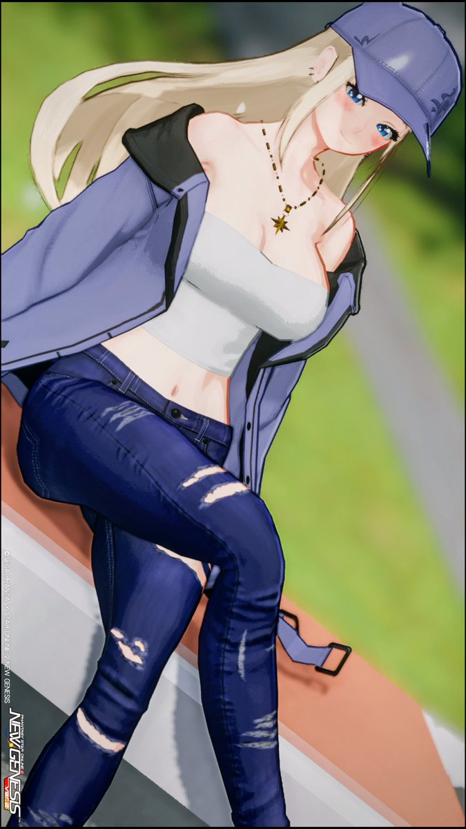 #PSO2NGS
#PSO2NGS_SS
おはメル～ヾ(*>∀<)ﾉﾞ
やっと仕事落ち着いてきた♪