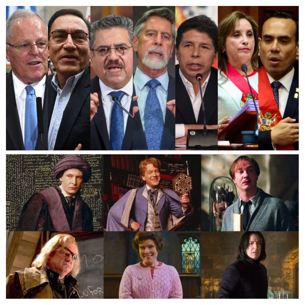 shannonlada's tweet photo. 🇵🇪 En menos de 10 años, Perú ha tenido a SIETE presidentes.

Y se viene el octavo (temporal) y el noveno (que debería ser electo en las elecciones generales).

Ni el puesto de maestro de Defensa Contra las Artes Oscuras de Hogwarts tuvo tanta inestabilidad. https://t.co/UrDYnS3HC1
