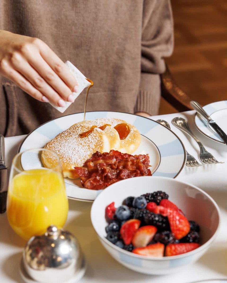 TheAdareManor's tweet photo. Morning at the Manor is a feast for the senses. Fresh aromas, seasonal flavours, and the elegance of The Gallery make every breakfast a beautiful beginning.
#AdareManor #BeyondEverything #PancakeTuesday https://t.co/xZRbJ70aId