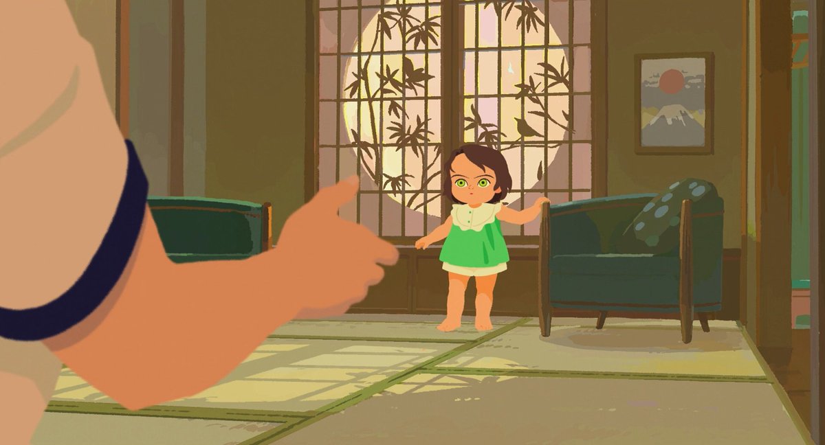 Little Amelie Or The Character Of Rain 2025
فلم منعش بانميشن فرنسي خلاب جداً كل فريم منه عباره عن لوحه تجذبك بألوانها واسلوب الانميشن يعكس العالم الي تراه بطلتنا ايمي ذو الثلاثه أعوام من ترى نفسها المتحكمه بكل شيء والعالم يدور حولها.
الفلم يعطيك صوره عن نظره الأطفال لما حولهم-