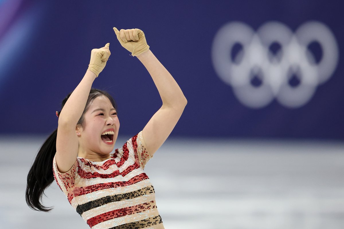 gorin's tweet photo. フィギュアスケート女子シングル・ショートプログラムの結果⛸️

中井亜美選手は自己ベスト更新して首位発進👏

中井亜美選手 1位
坂本花織選手 2位
アリサ・リウ選手 3位
千葉百音選手 4位

#オリンピック | #ミラノ・コルティナ2026 https://t.co/VPmYVHXysY