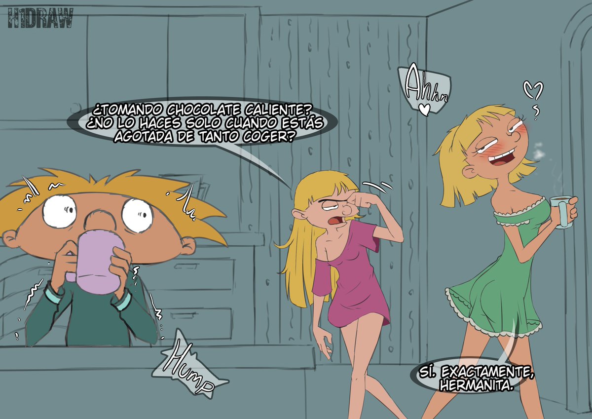 h1draw2's tweet photo. Hey Arnold - Olga Pataki - Open Door (español)

Las ventajas de tener una cuñada sexy... ¡Qué suerte tiene este tipo! ¿No crees? https://t.co/QZfOJk5YcK