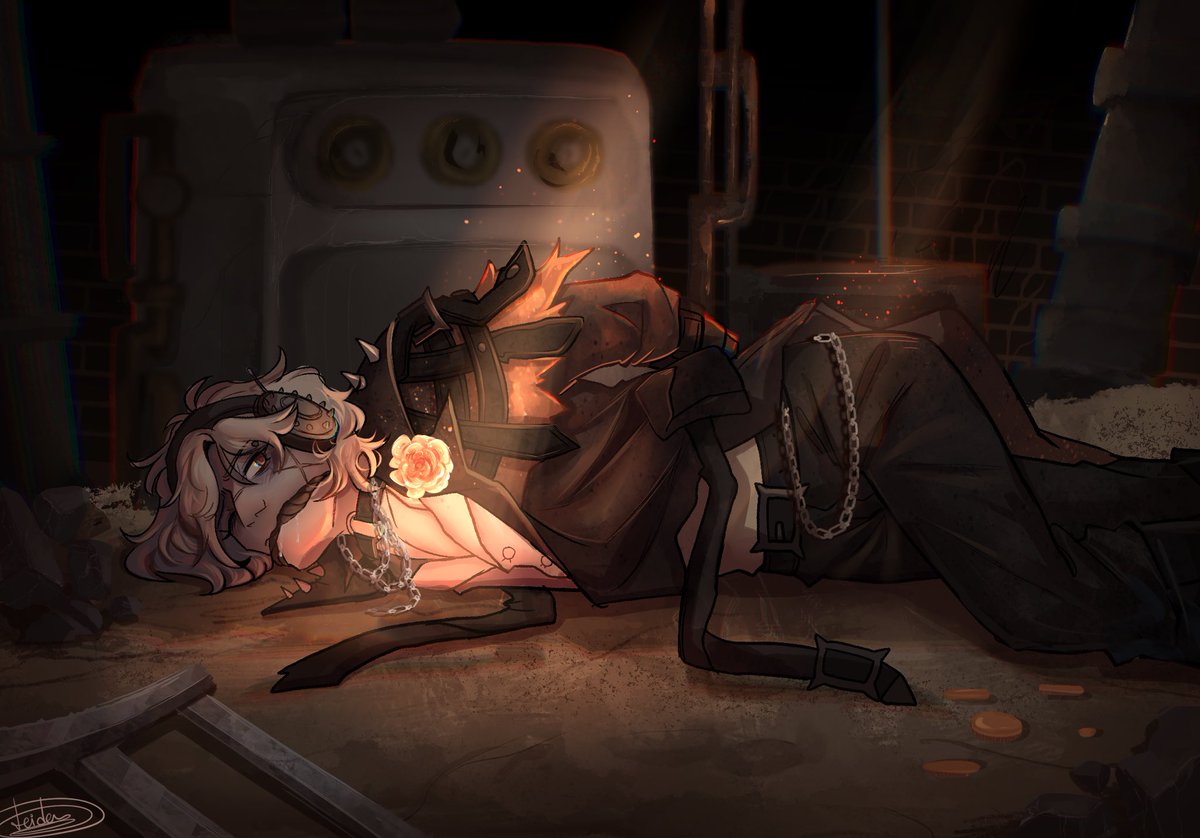 Andrew (Nether Pact)🤤 
Used him as background practice 
#idv #identityv