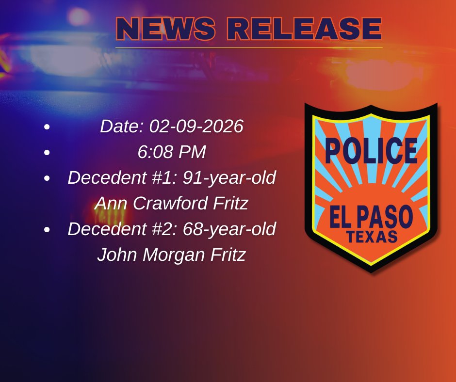 EL PASO POLICE DEPT tweet media