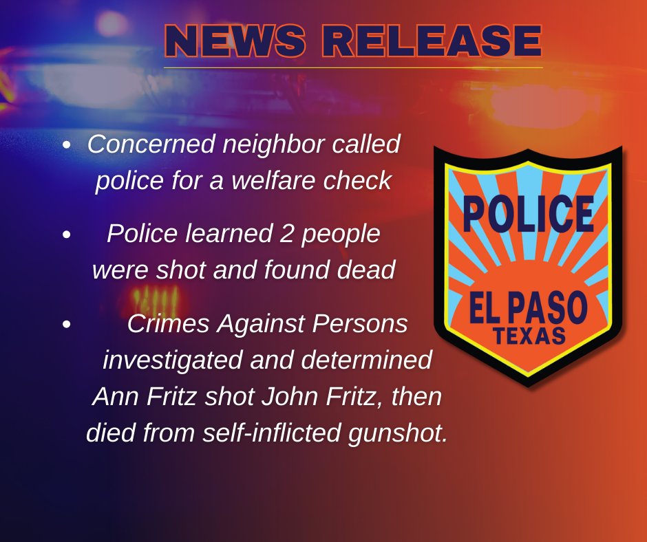 EL PASO POLICE DEPT tweet media