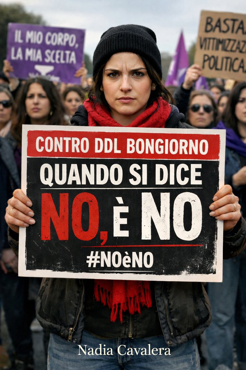 NadiaCavalera's tweet photo. Semplice. senza equivoci, propaganda occulta o opportunismi. Il NO è NO. https://t.co/UNtyxlX0pM