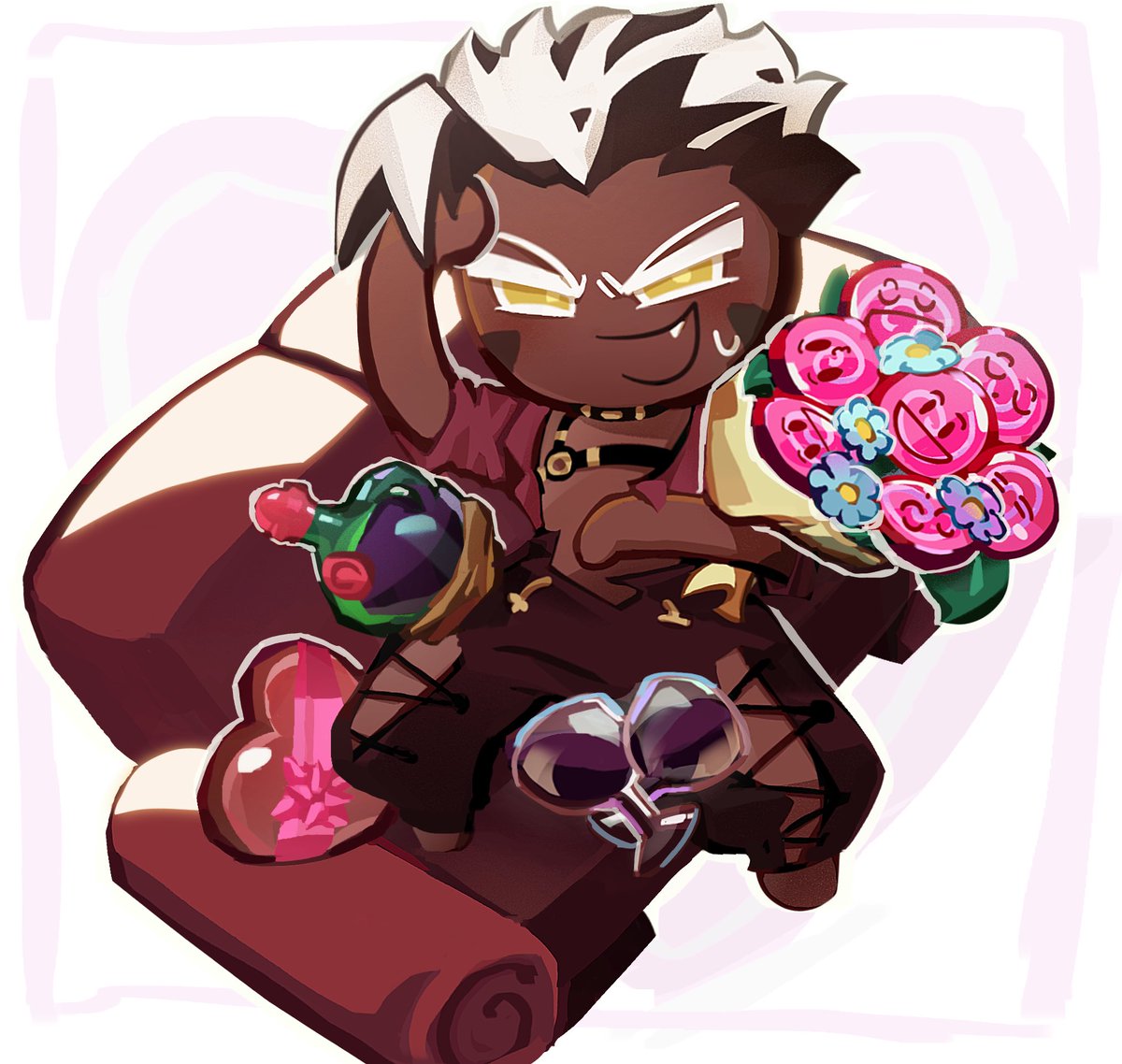 Naixo138465's tweet image. Happy late Valentine’s Day 💘💘 #wildchip