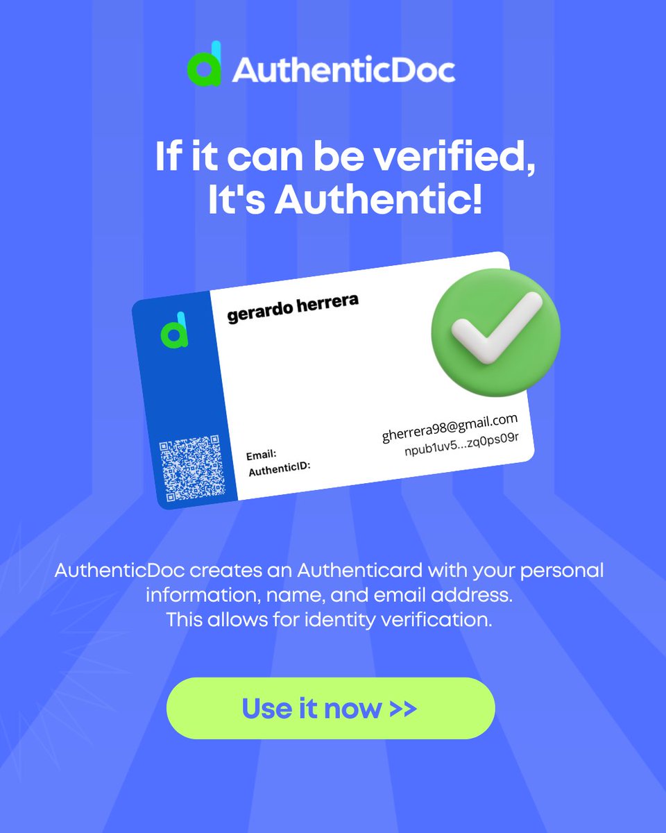 AuthenticDoc tweet media
