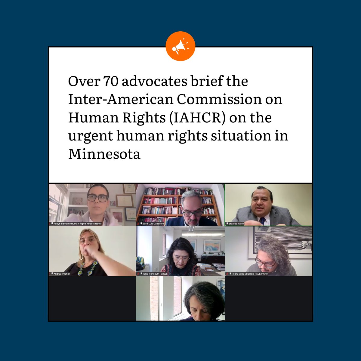 Human Rights First tweet media