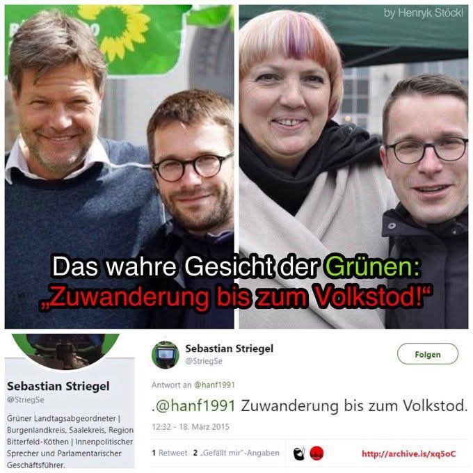 <a href="/MGGA2021h/">Morlock Nr.2</a> Die Grünen.
Zuwanderung bis zum Volkstod.