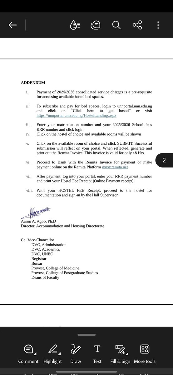 60k scam developmental levy.

100% hike in tuition.

150% hike in hostel fees.

60k for said hostel fees-gone.

7th year school fees for a 6-year course.

Enough is enough!!!!!

#justiceforunnmedicalstudents 
#StopUNNExtortion
#EndFeeExploitation
#UNNMedicalStudents