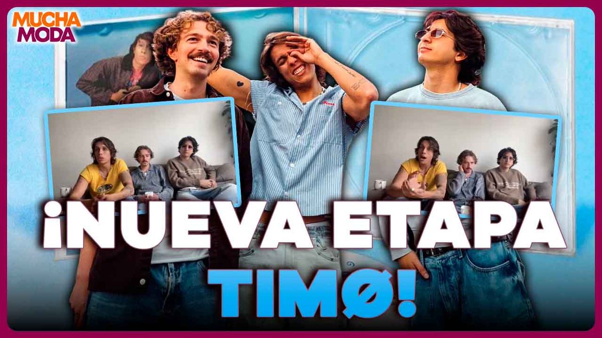 RPPNoticias's tweet photo. 🎶 La banda colombiana TIMØ presenta su disco inspirado en los años 2000 y cuenta cómo la moda forma parte de su identidad musical.
👉https://t.co/1ktK4NkKeY
#MuchaModa https://t.co/Xr9EJ0Ml0g