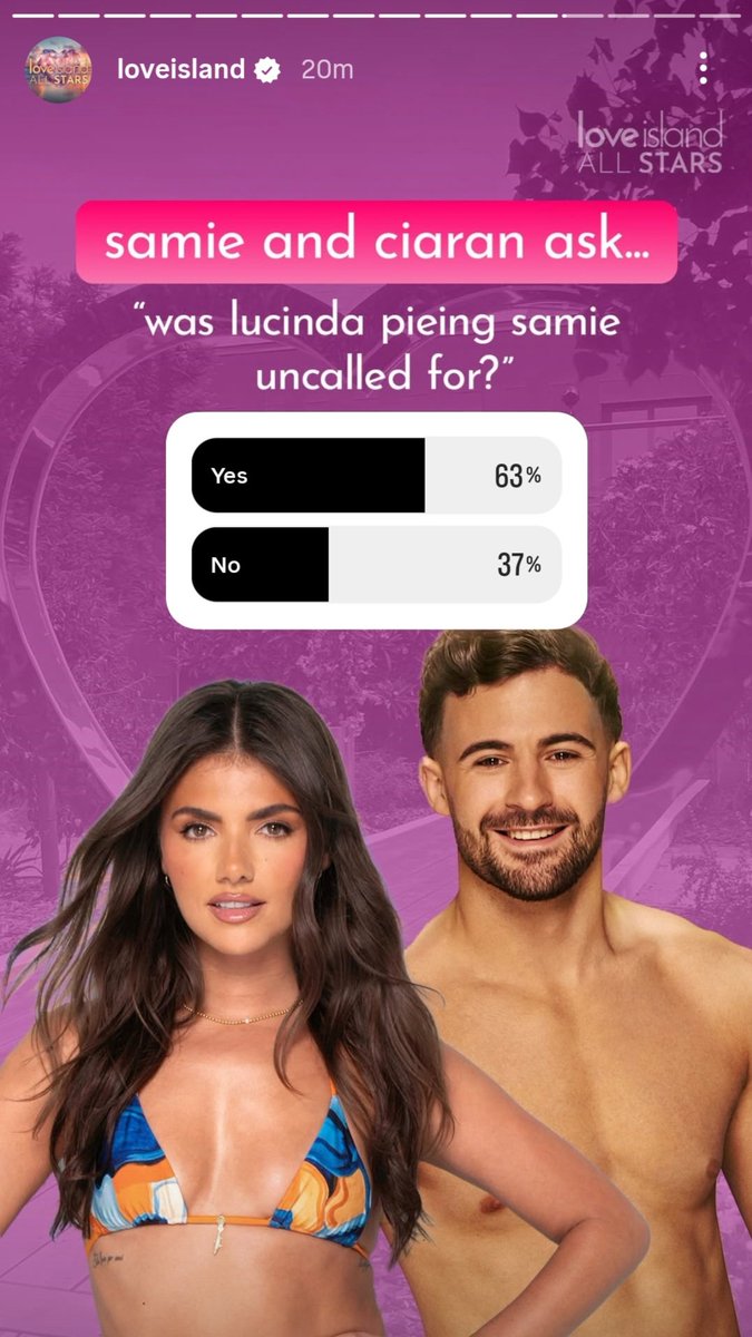 Lisa_Laird's tweet photo. @LoveIsland We gotta get voting no for this guys! Get over to the love island Instagram stories and vote, then ask your questions #LoveIslandAllStars #loveisland https://t.co/C6FrAOjCOJ