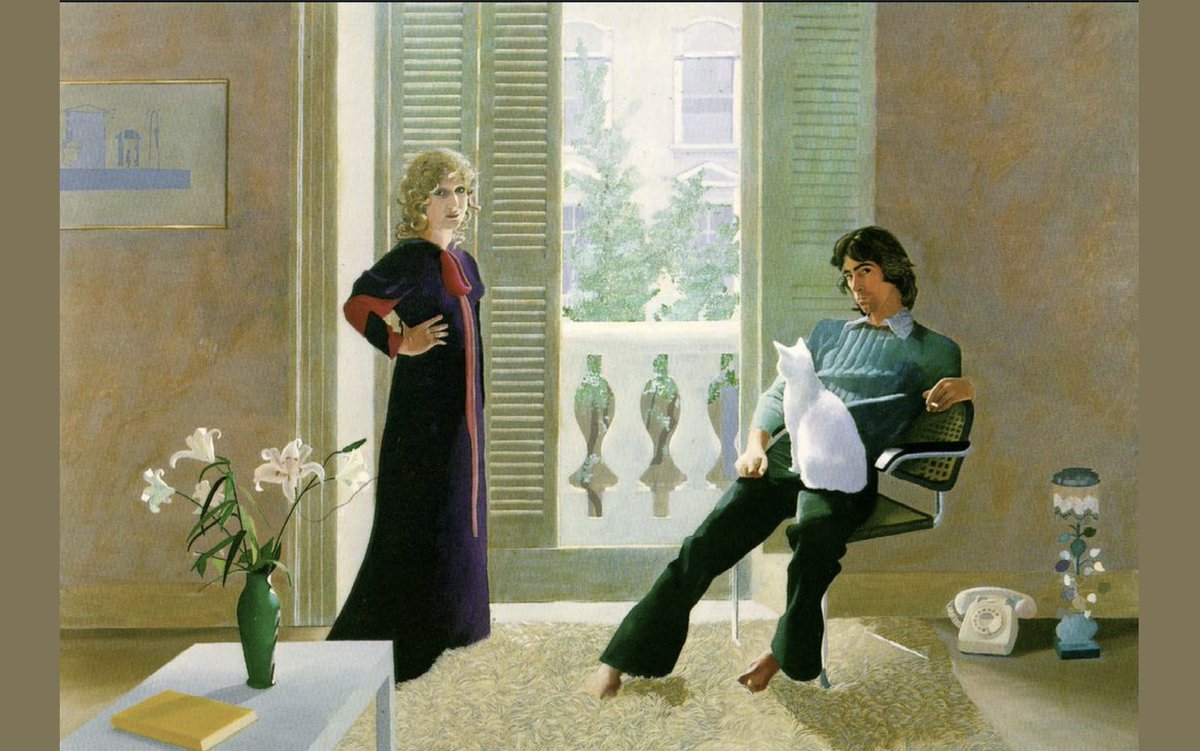 Here I am with my wife and our cat fluffy......