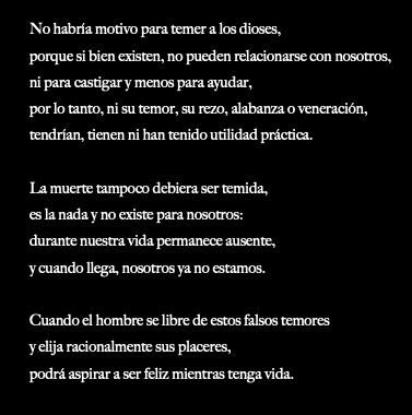 La liberación del temor.